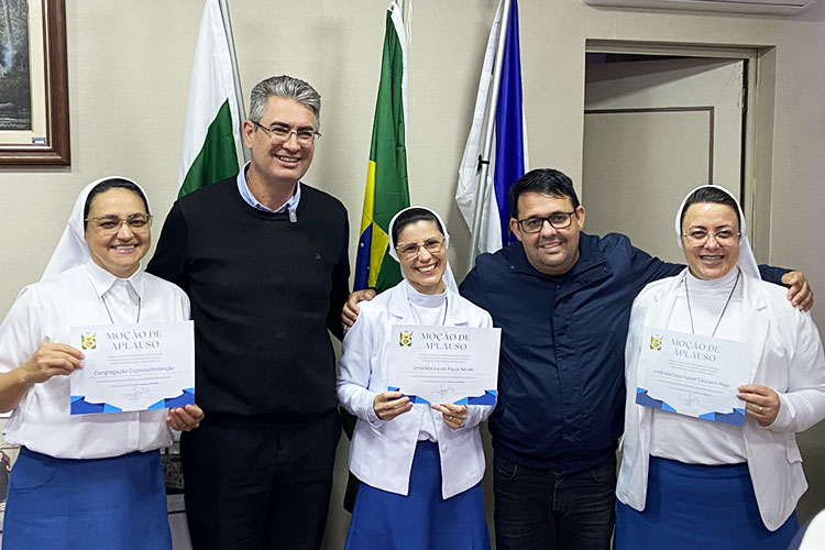 Freiras do Beatbox recebem moção de aplauso na Câmara de Ponta Grossa