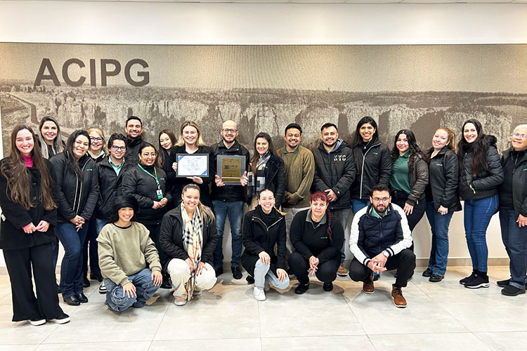 ACIPG recebe Certificação Ouro no PCGF e reforça compromisso com excelência em gestão