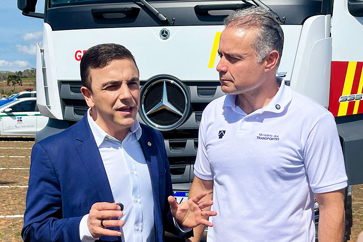 Aliel e ministro Renan anunciam contratação do projeto para obras da rodovia Transbrasiliana