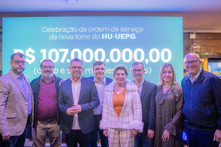 Prefeitos destacam importância da nova torre do HU-UEPG para a saúde regional